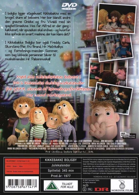 Kikkebakke Boligby - DR Julekalender 1977 - DVD