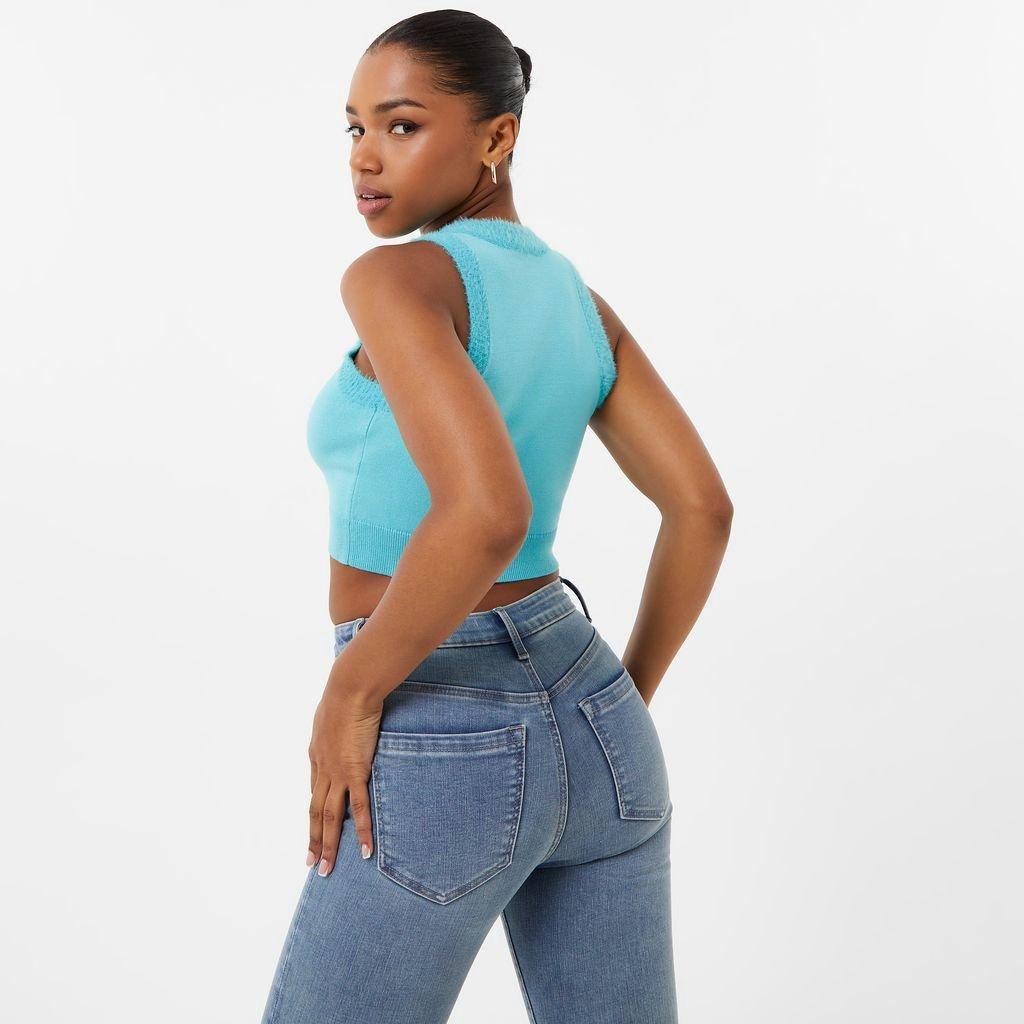 Jack Wills JW Fluffy Trim Tank