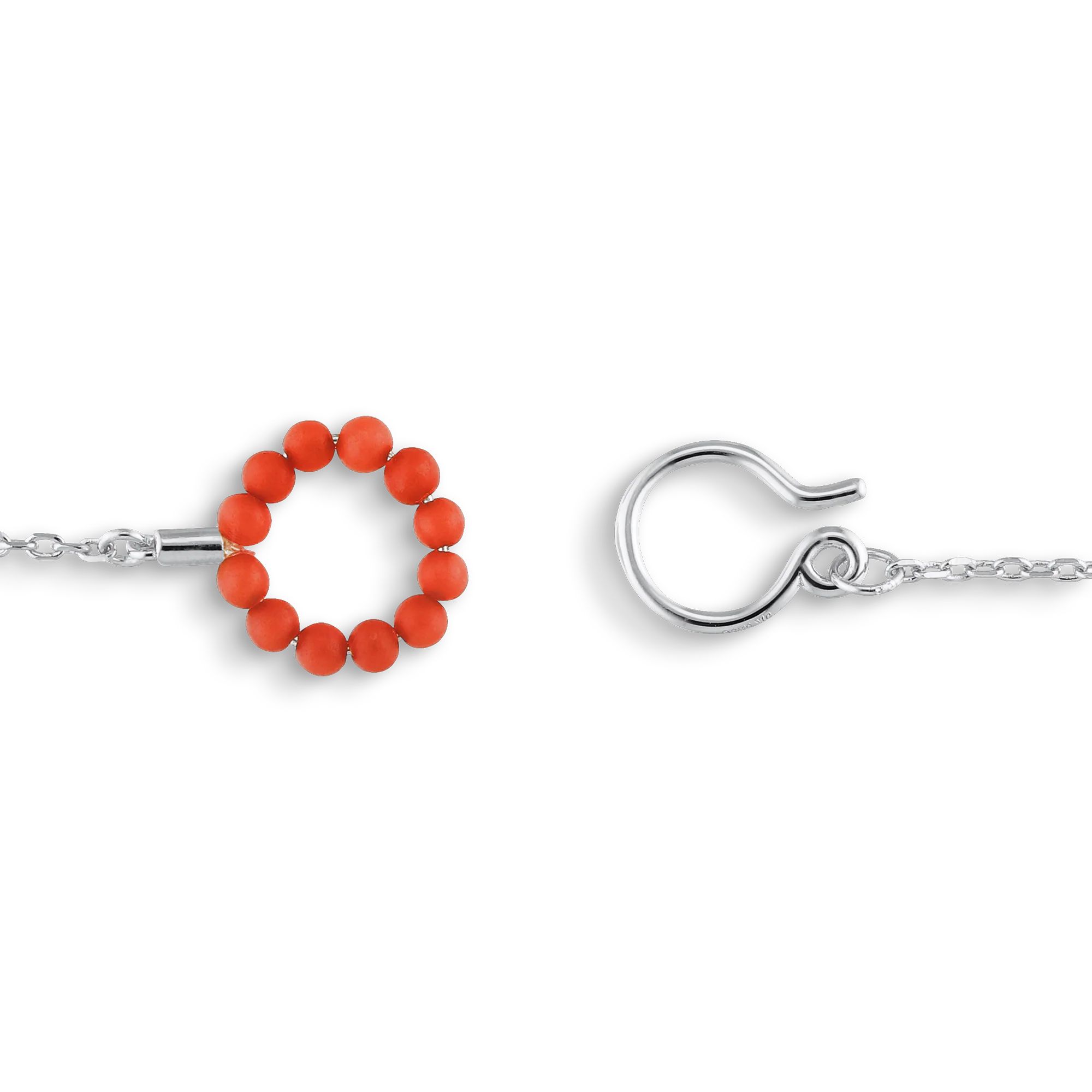 Jane Kønig  Bermuda Coral Lock halskæde - sølv
