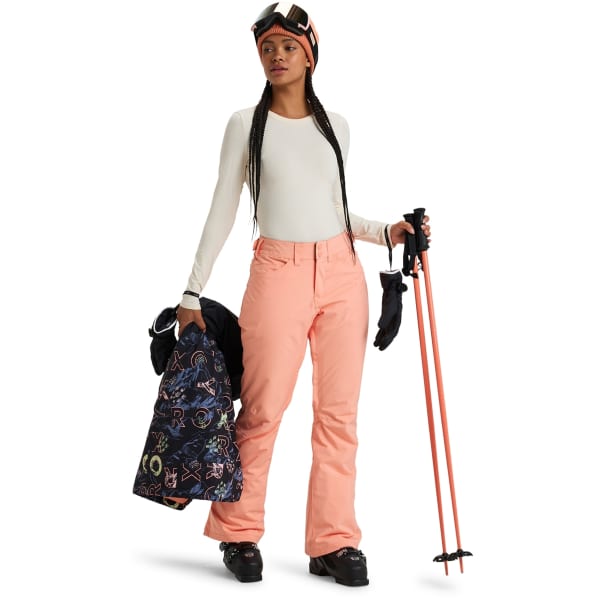 Pantalon de ski ROXY BACKYARD PT PEACH PINK