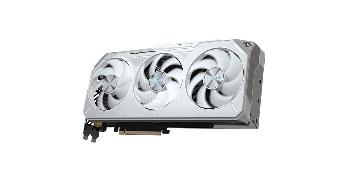 GIGABYTERadeon RX 9070 XT GAMING OC ICE 16G grafische kaart  (2x DisplayPort, 2x HDMI)
