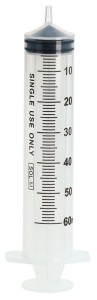 SOL-M Spritze ohne Nadel 60ml EccentricTip, 30 Stück