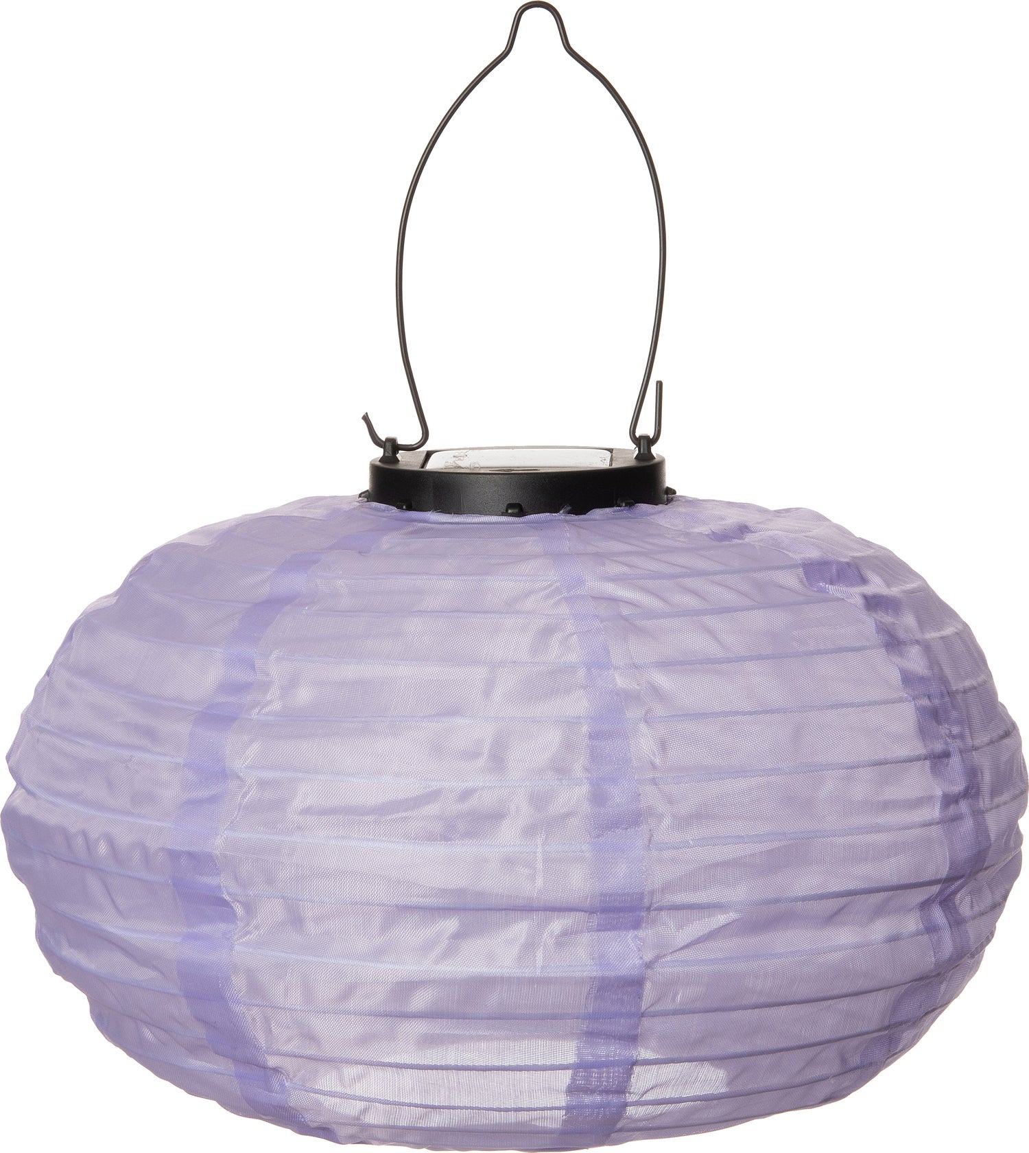 Intratuin solar lampion paars D 25 H 23 cm