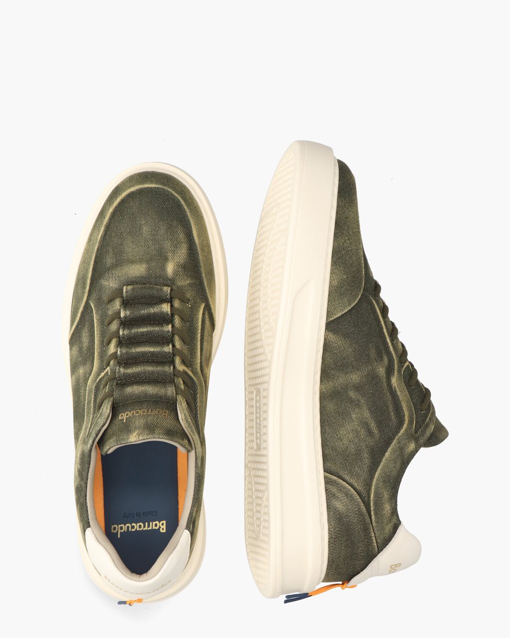 Barracuda BU120387 Groen Herensneakers