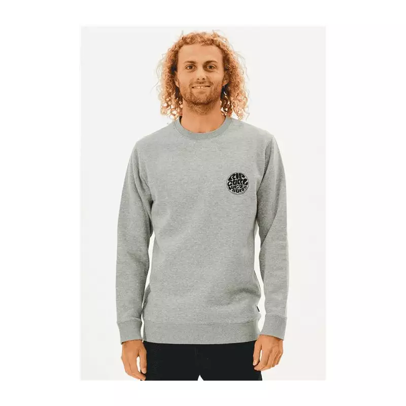 Sweat RIPCURL Wetsuit Icon Grey Marle