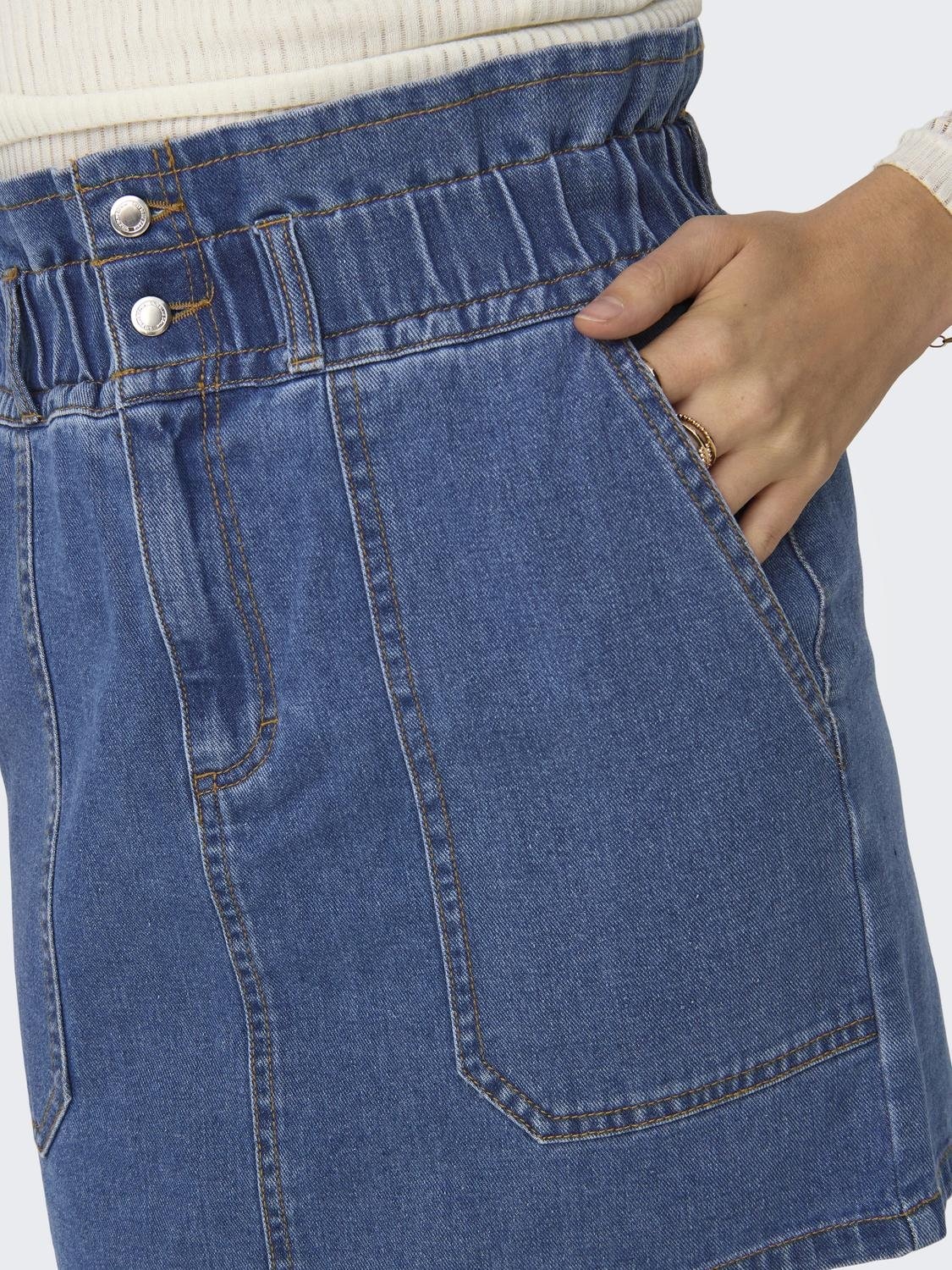 ONLY Jeansrock »ONLMILLIE HW MINI CARGO PB DNM SKIRT BJ«