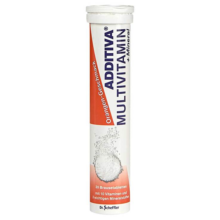 Additiva Multivitamin + Mineral Orange R Brausetabletten, 20 St