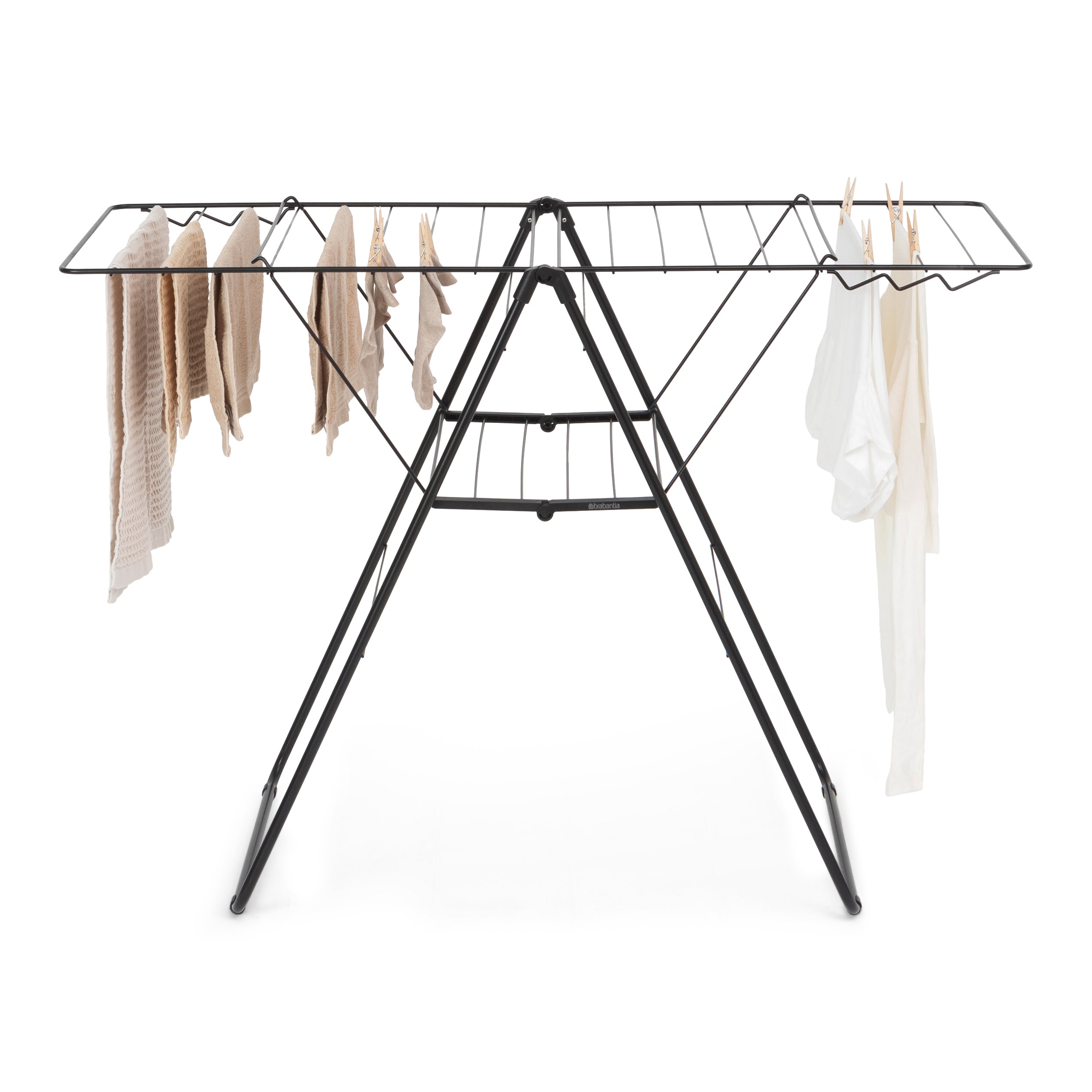 Brabantia HangOn Droogrek 20 Meter - Matt Black