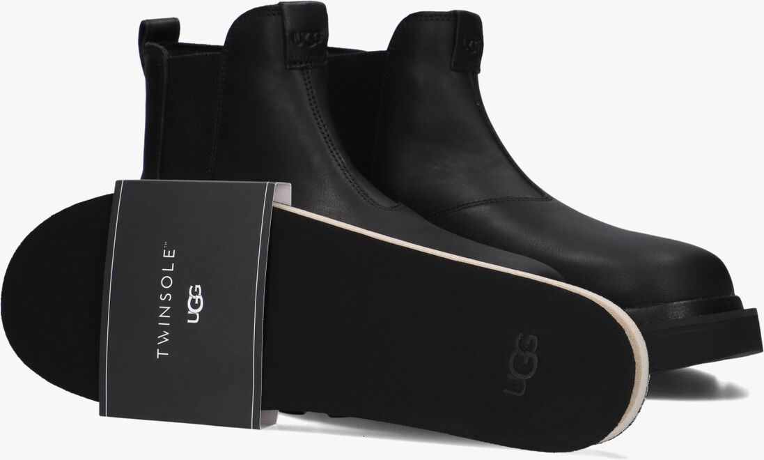 zwarte ugg chelsea boots m chelsea lug leather