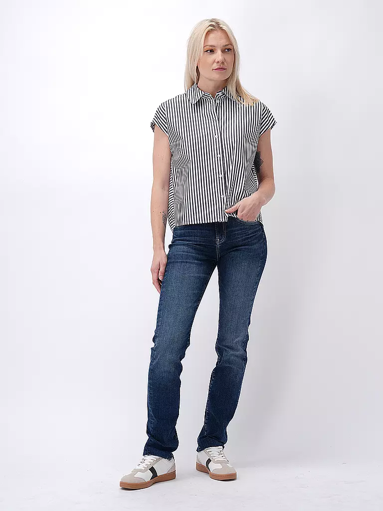 AG Jeans Relaxed Slim Fit GIRLFRIEND dunkelblau