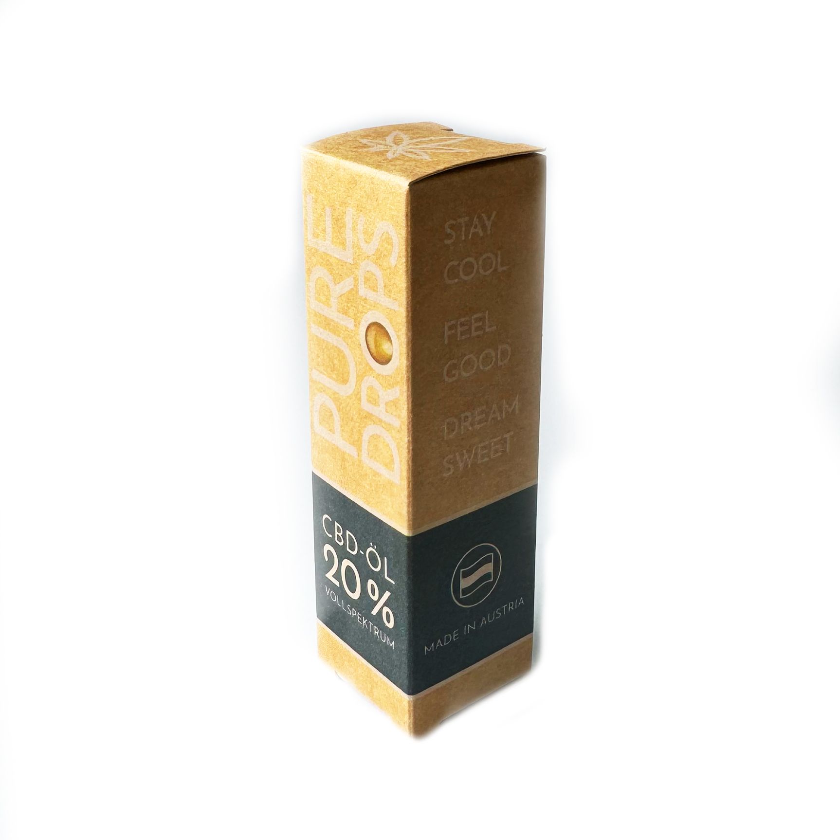 PURE DROPS 20% CBD ÖL (1.840mg) CBD Vollspektrum aus Österreich Naturextrakt