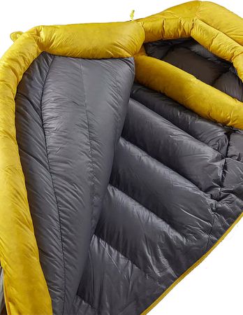 SPARK Ultralight Daunen- Schlafsack  grau  -1°, Regular