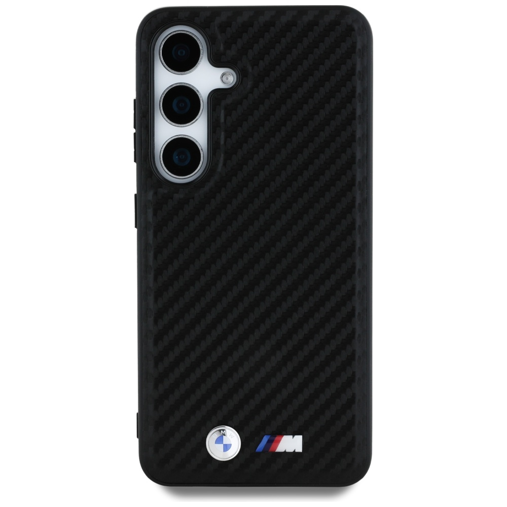 Samsung Galaxy S25 Hardcase Hülle Carbon MagSafe-Modul (BMHMS25S24PUCILK) - Schwarz