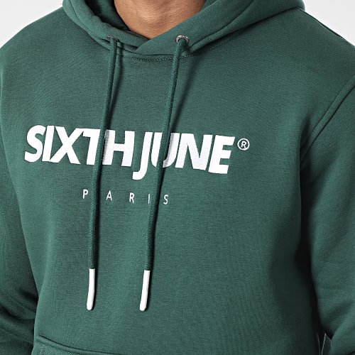 Sweat Capuche M23610EWS Vert