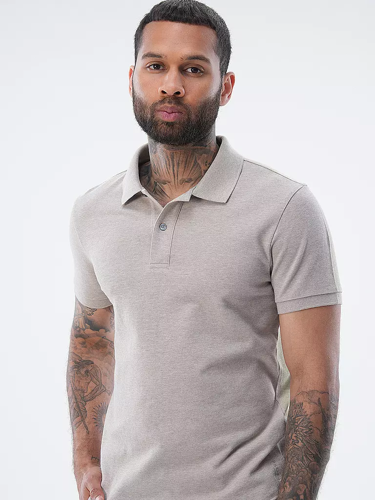 PROFUOMO Poloshirt beige