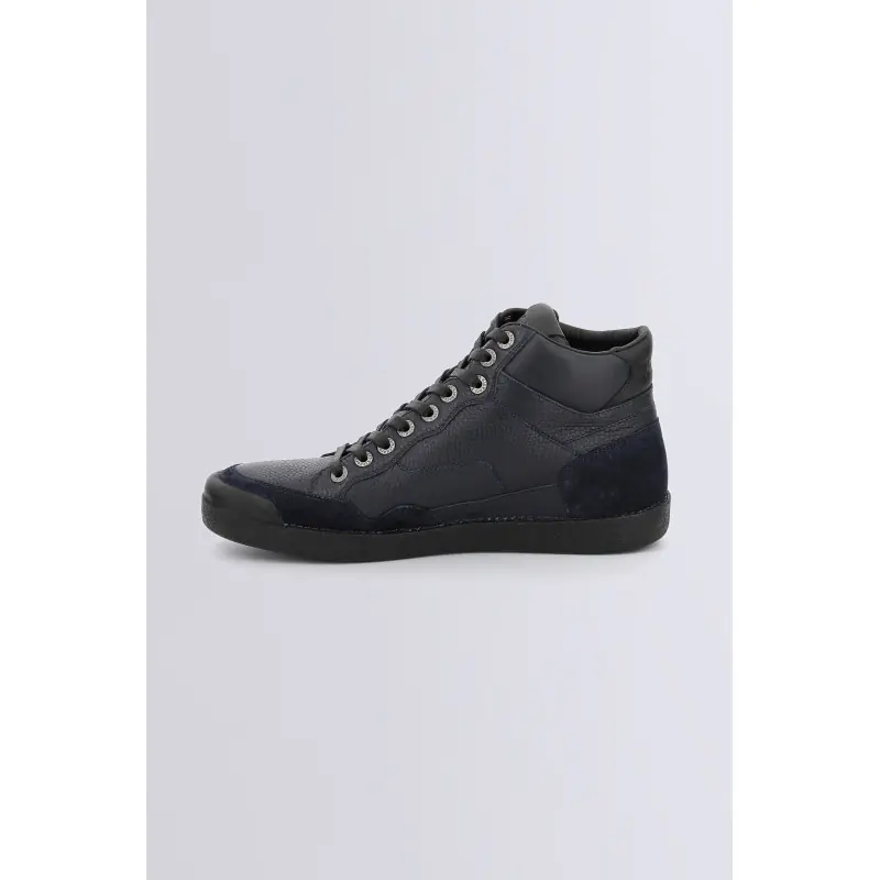 KICK TRIPARTY 2 MARINE SNEAKERS HAUTES Cuir Homme