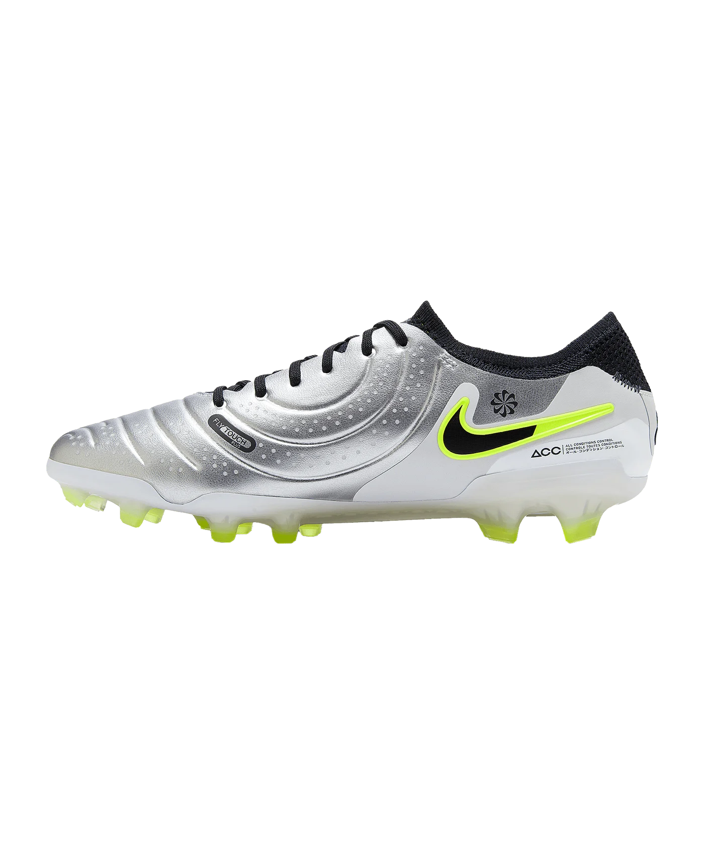 Nike Tiempo Legend X Elite FG Mad Voltage Silber Schwarz F001