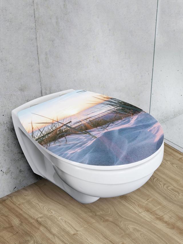 Toilettendeckel „Baltic“ mit Absenkautomatik & Schnellbefestigung