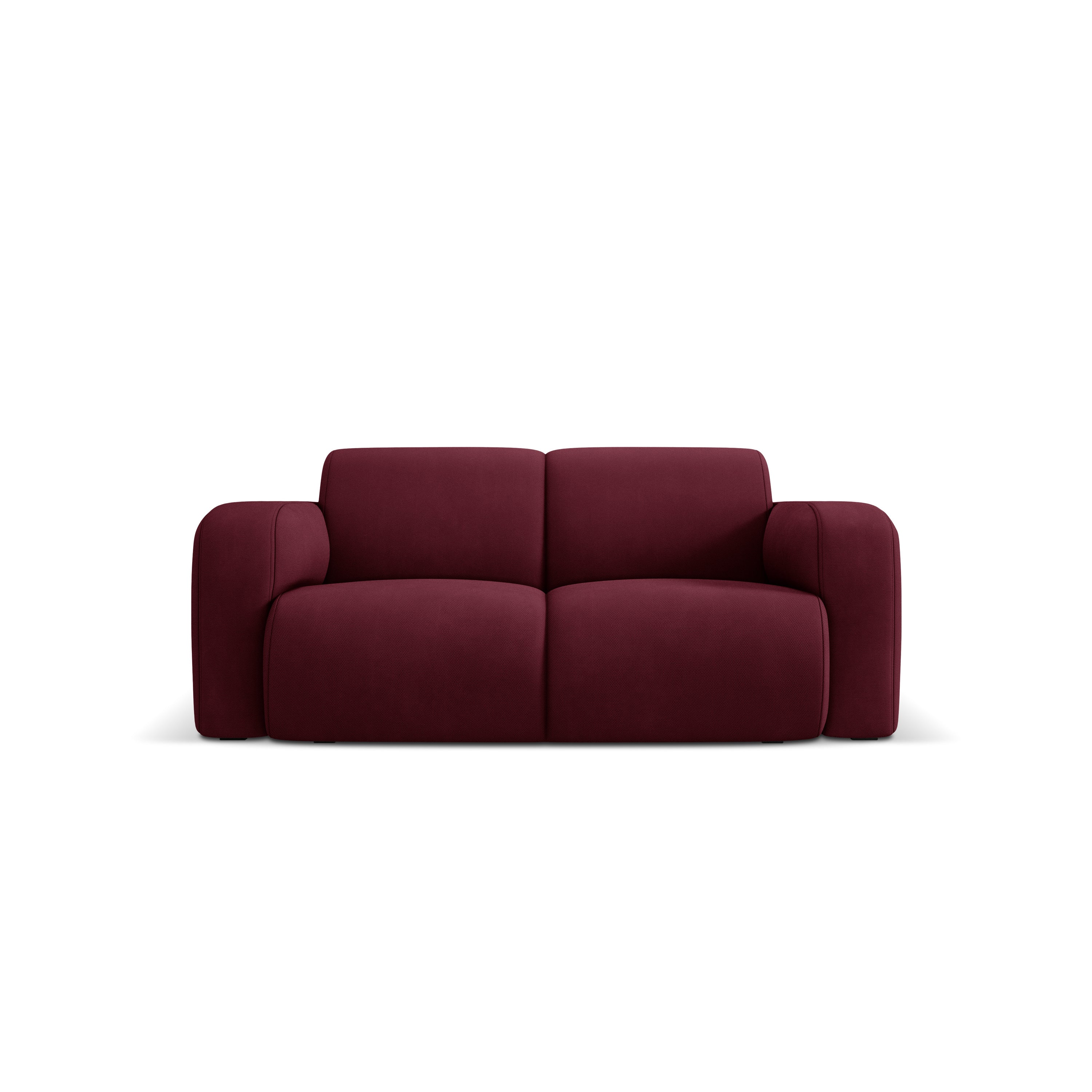 Windsor & Co Lola 2-zitsbank - Chenille - Bordeauxrood