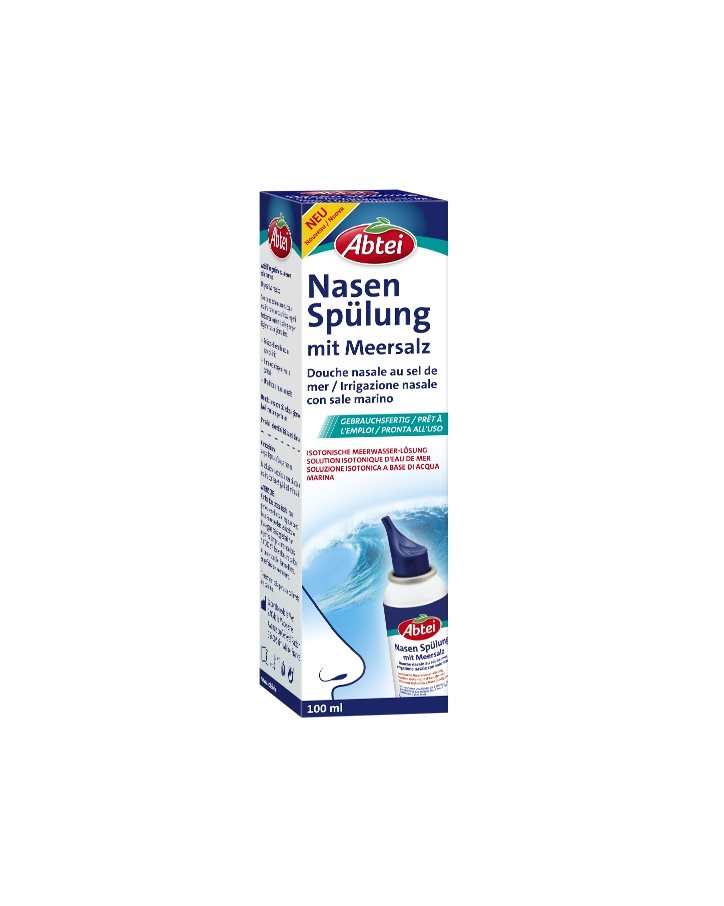 ABTEI Nasenspülung mit Meersalz Isotonic<br>100 ml, Flasche, Nasenspray, Lösung, Isotonic