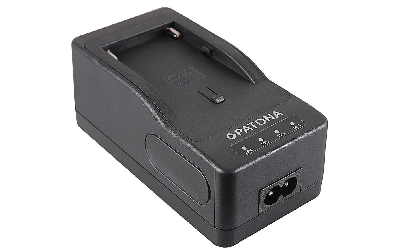 Ladegerät Sony NP-F550/750/960Schnellladegerät mit integriertem Abschaltsystem