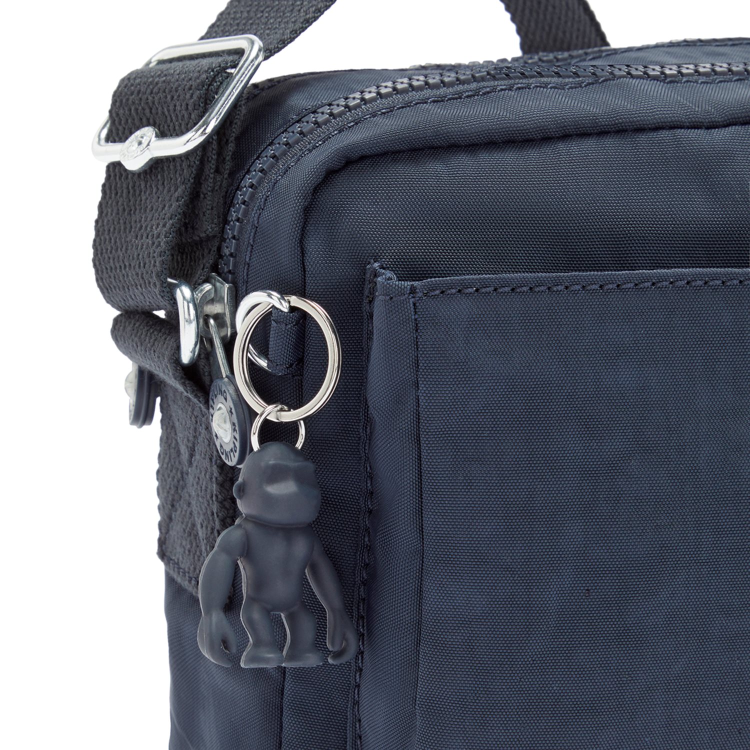Kipling Abanu M Schoudertas blue bleu 2