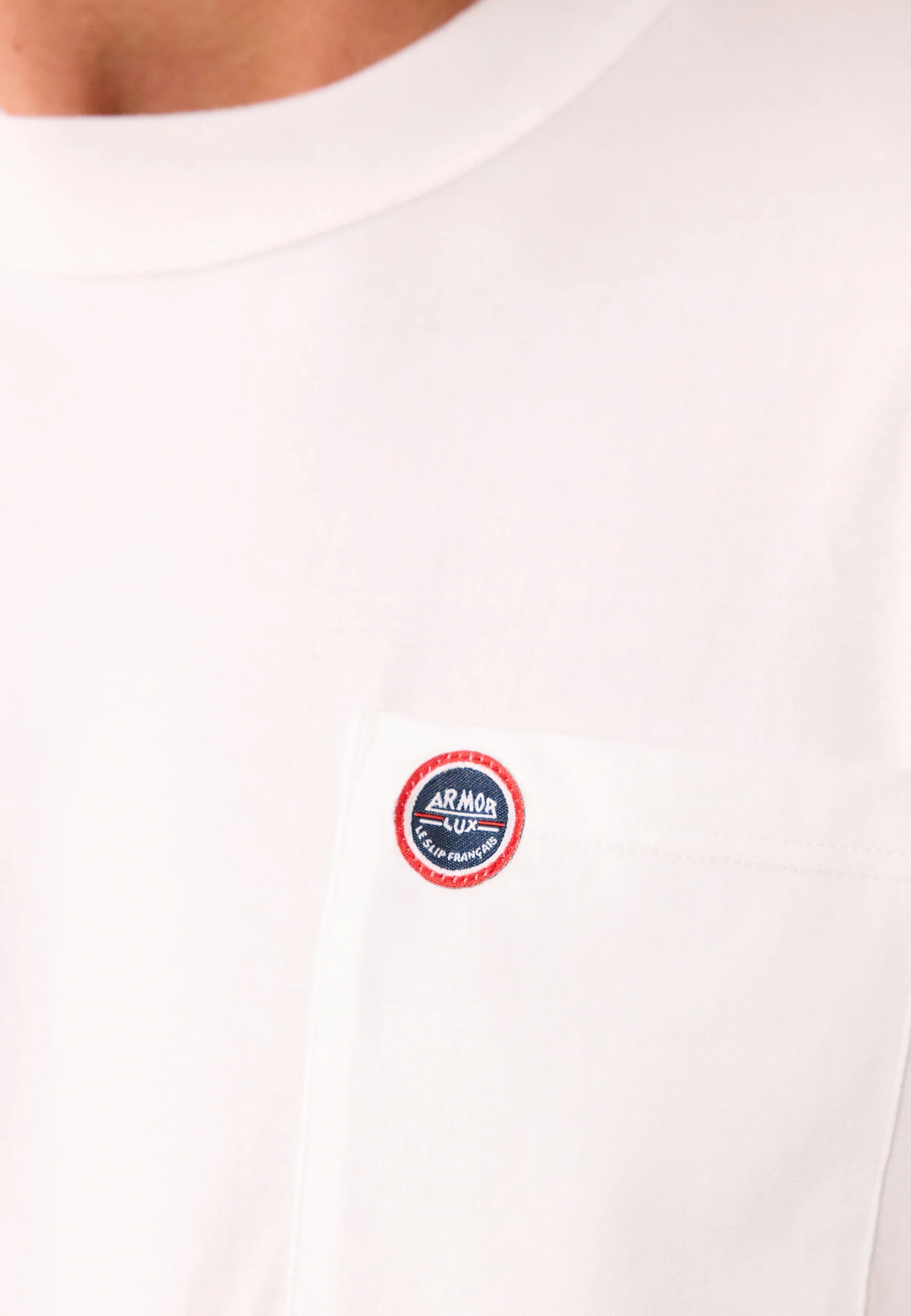T-shirt LSF x Armor Lux-Eckmuhl Blanc