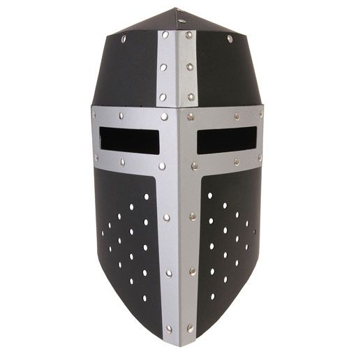 Helm aragon zwart-zilver