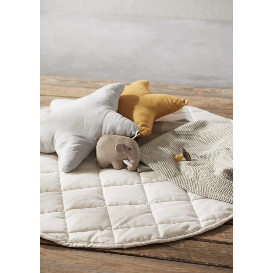 Kids Concept® Spielteppich rund, beige
