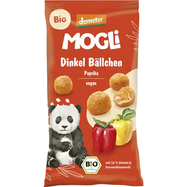 Bio Dinkel Bällchen Paprika