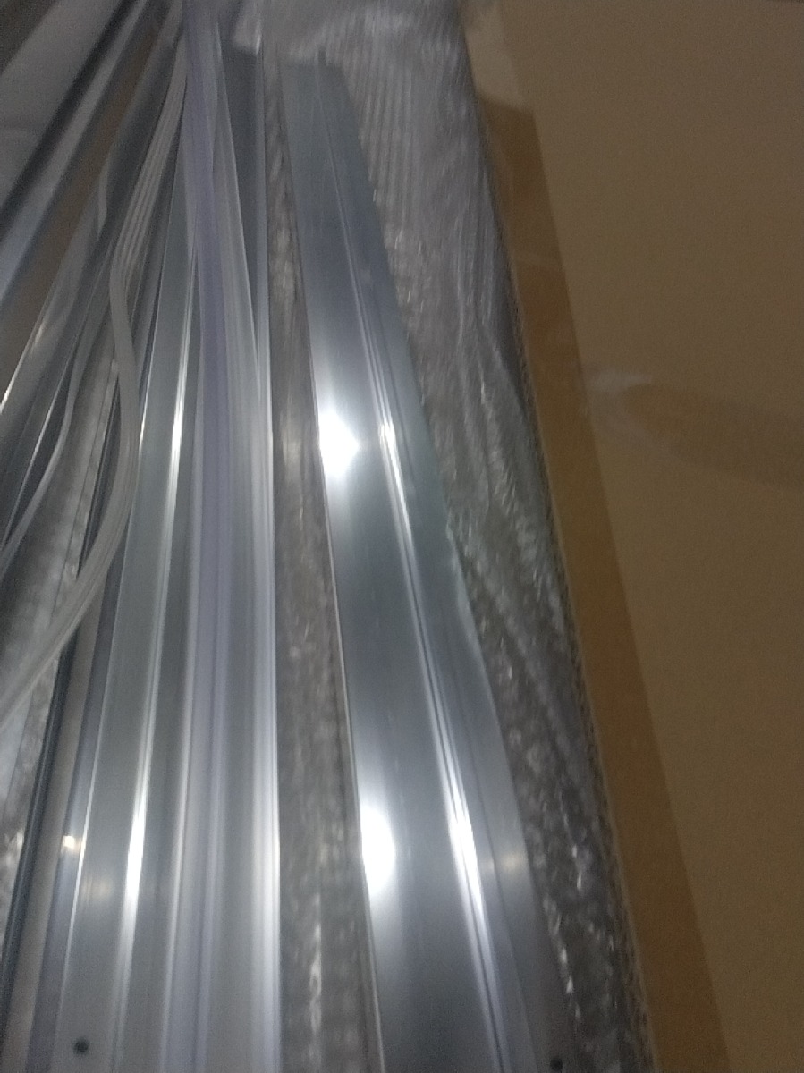 SCHADEMODEL: Saniclear Slide douchecabine 130x90cm met anti-kalk coating