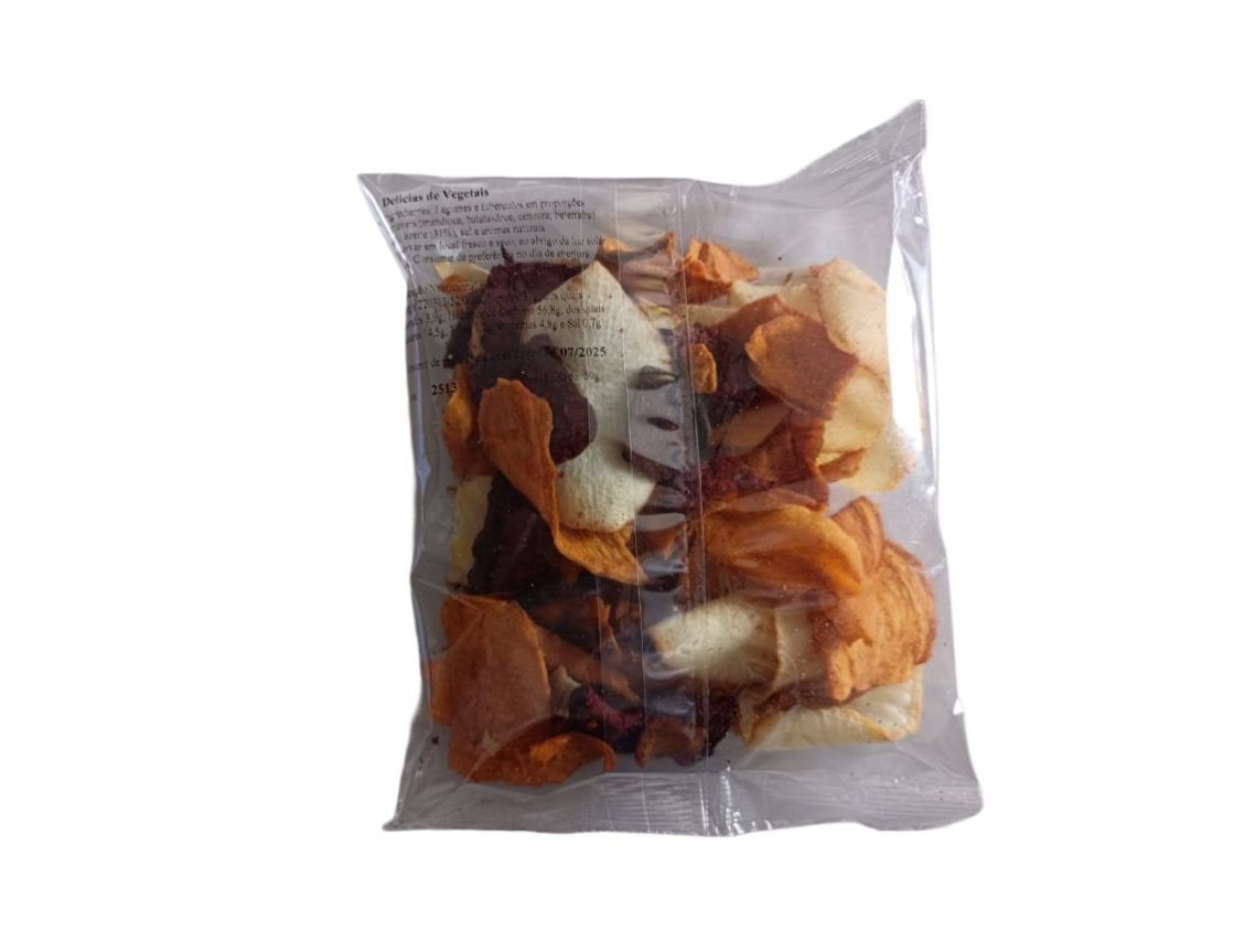 SNACK SANZE DELICIAS DE VEGETAIS 50 G