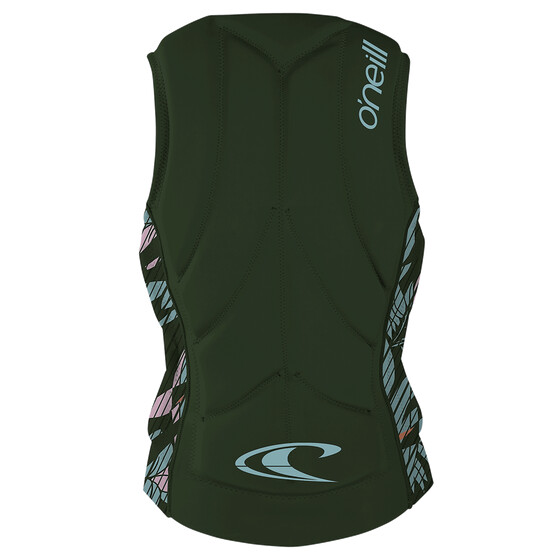 O'Neill Wms Slasher Comp Vest GF4 Darkolive/Baylen SU21