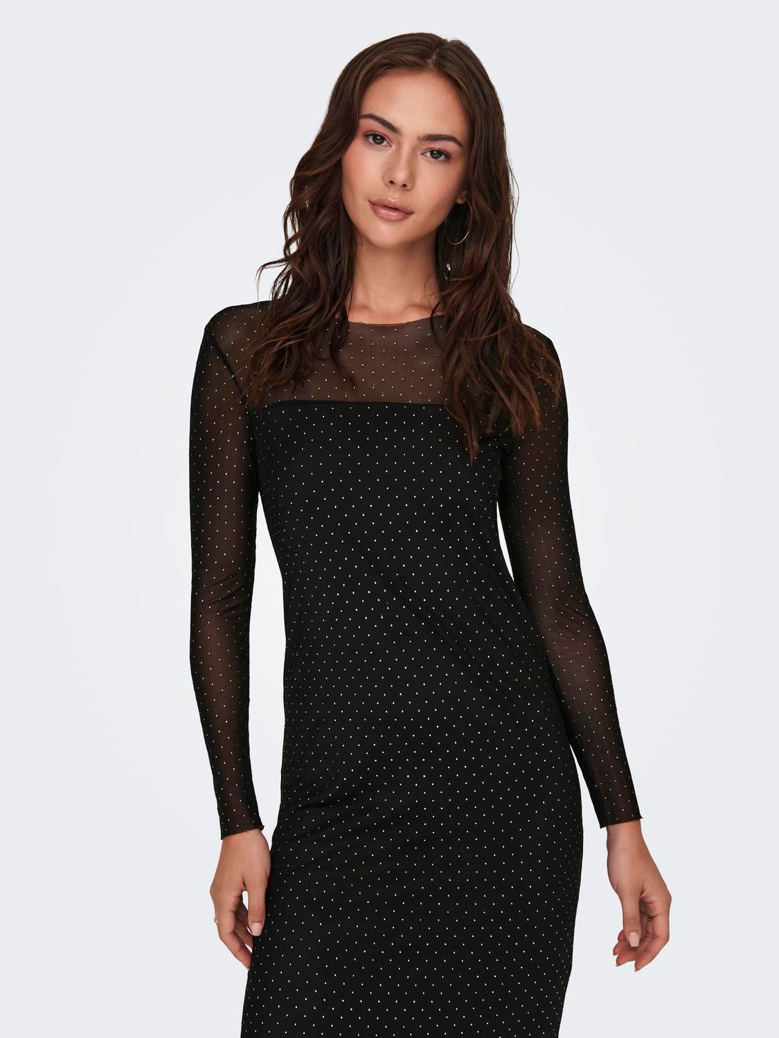 JDYELSA Langes Kleid Black