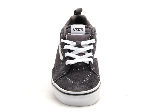 Vans basses enfant yt filmore checker s gris
