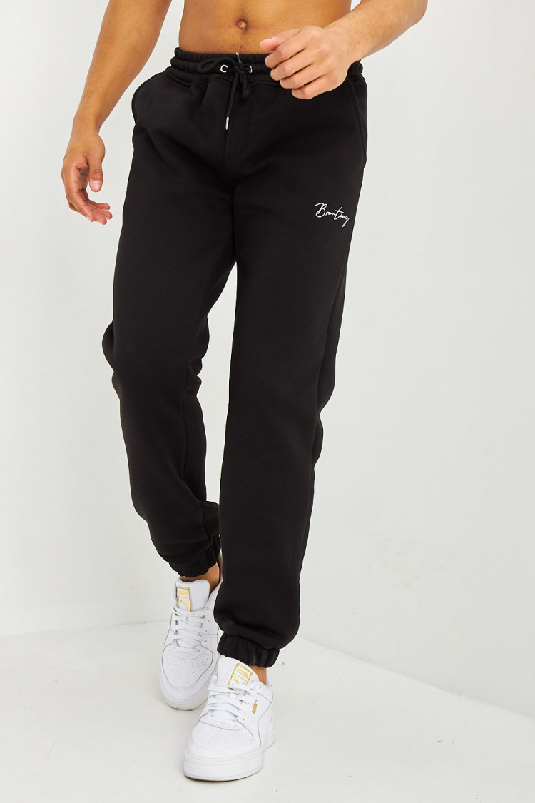 Pantalon de jogging noir inscription Brentiny