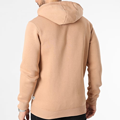 Sweat Zippé Capuche Beige
