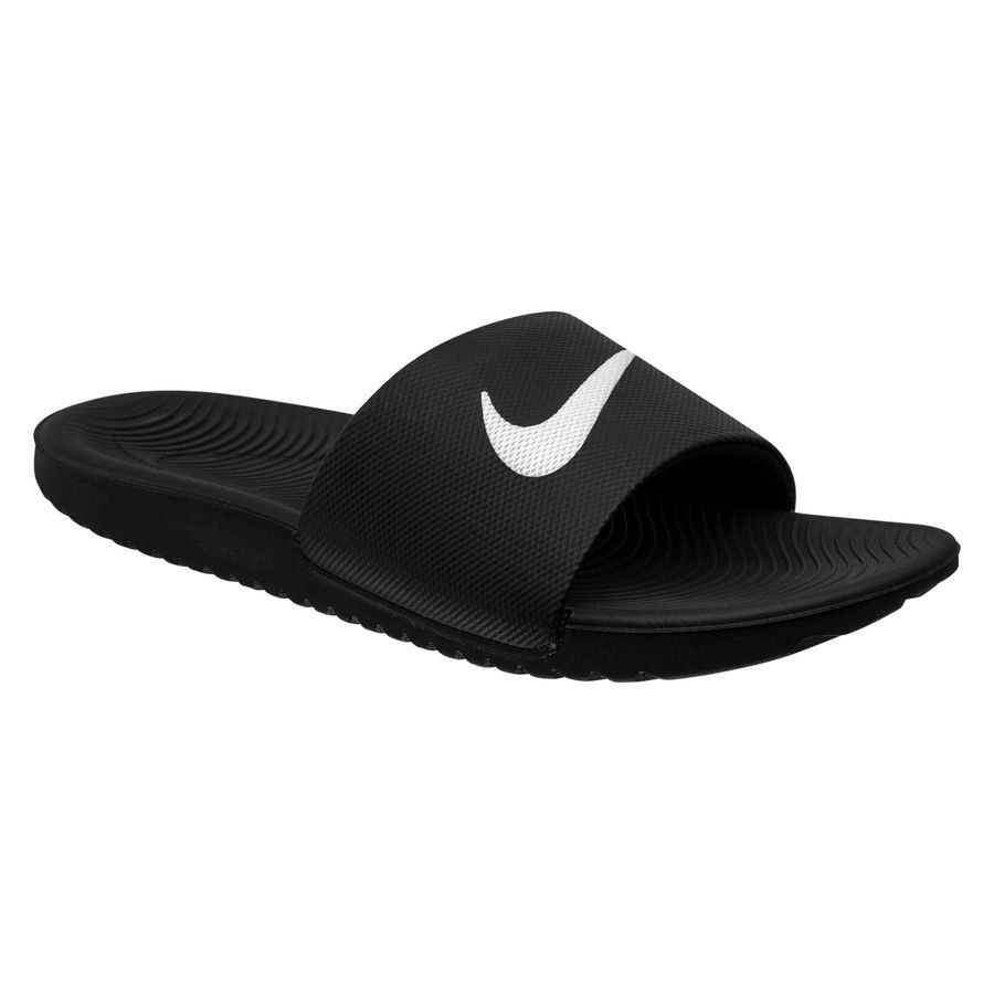 Nike Claquettes Kawa - Noir/Blanc Enfant