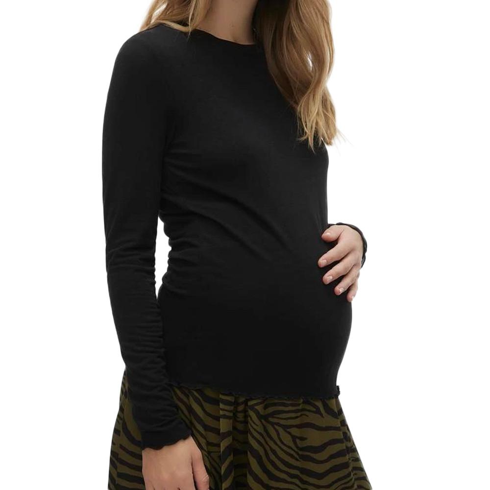 Vero Moda Maternity T-shirt Manches Longues Noir Femme Vero Moda Maternity Meliana