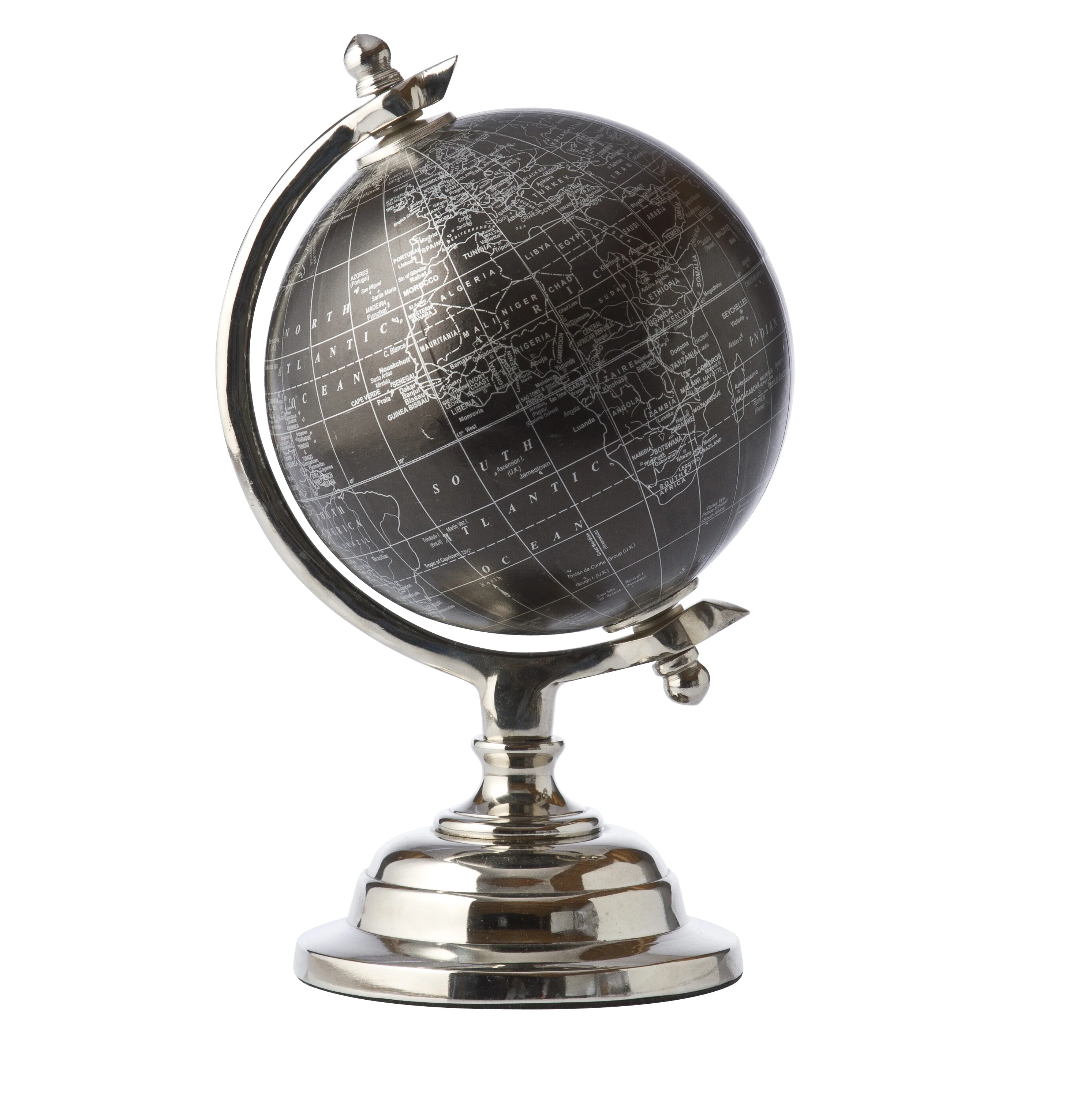 Margit Brandt  Globus, sort - H: 30 cm.