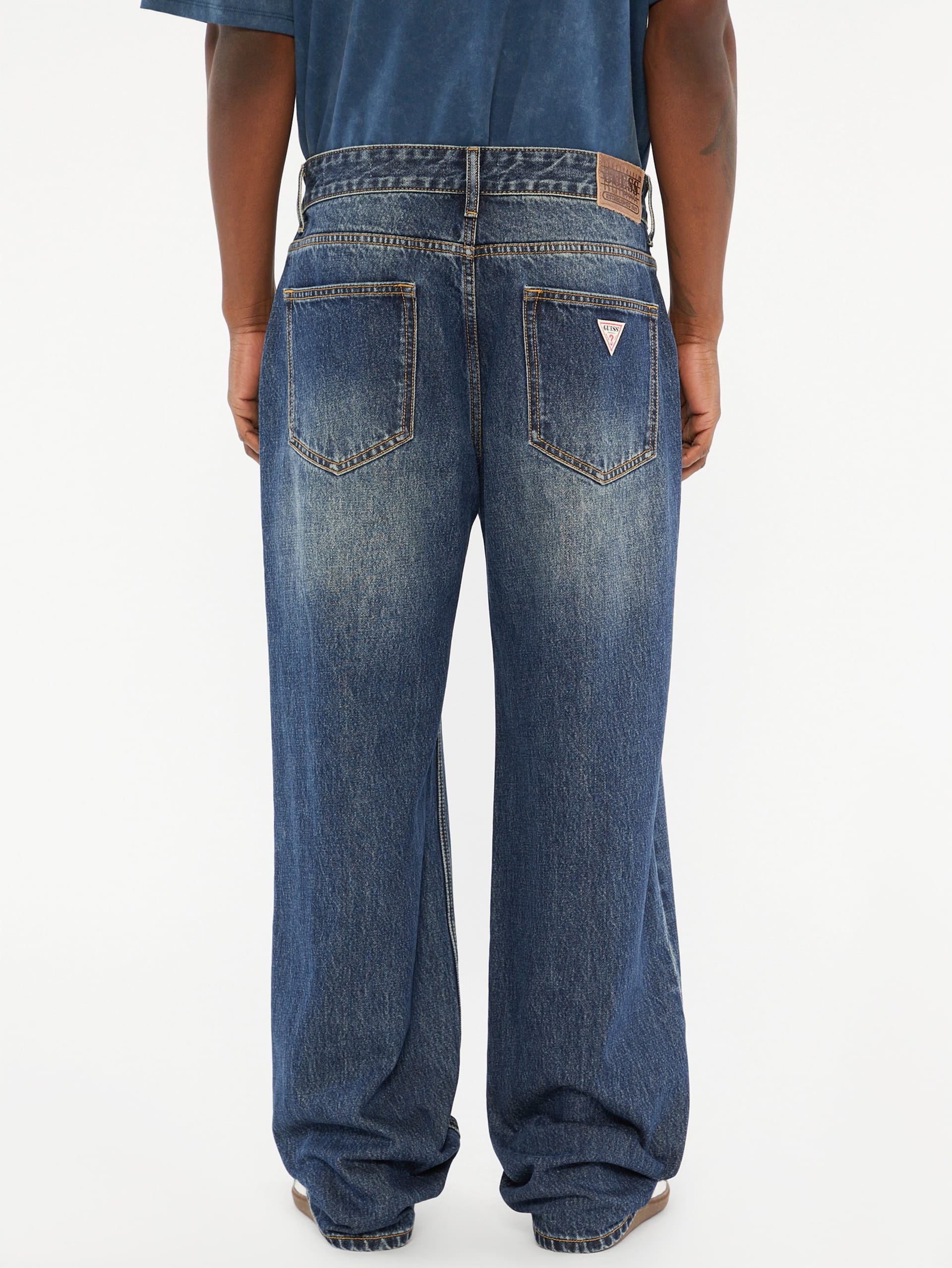 Calça jeans folgada Kit Originals da GUESS