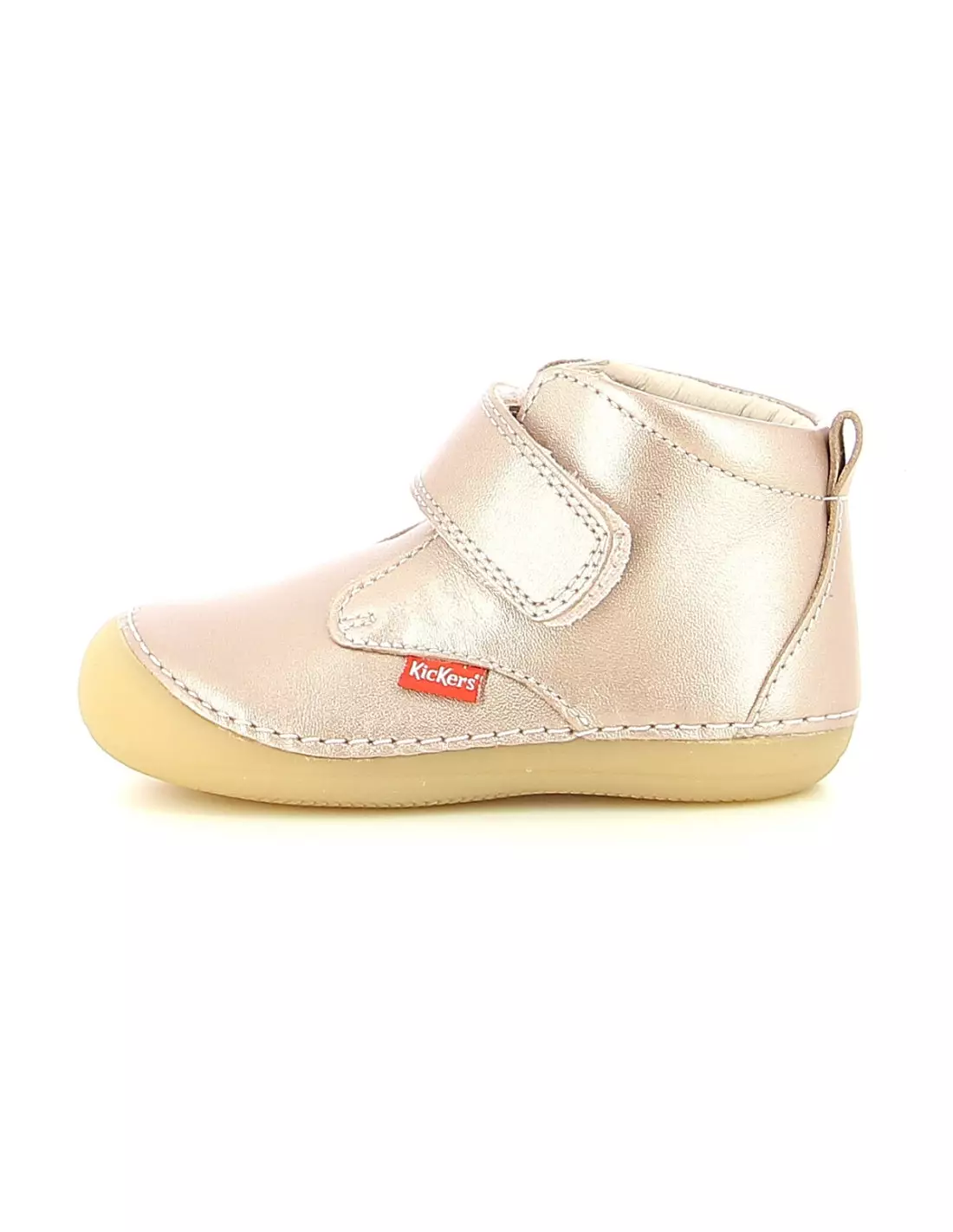 KICKERS SABIO - Baskets Rosemetallic