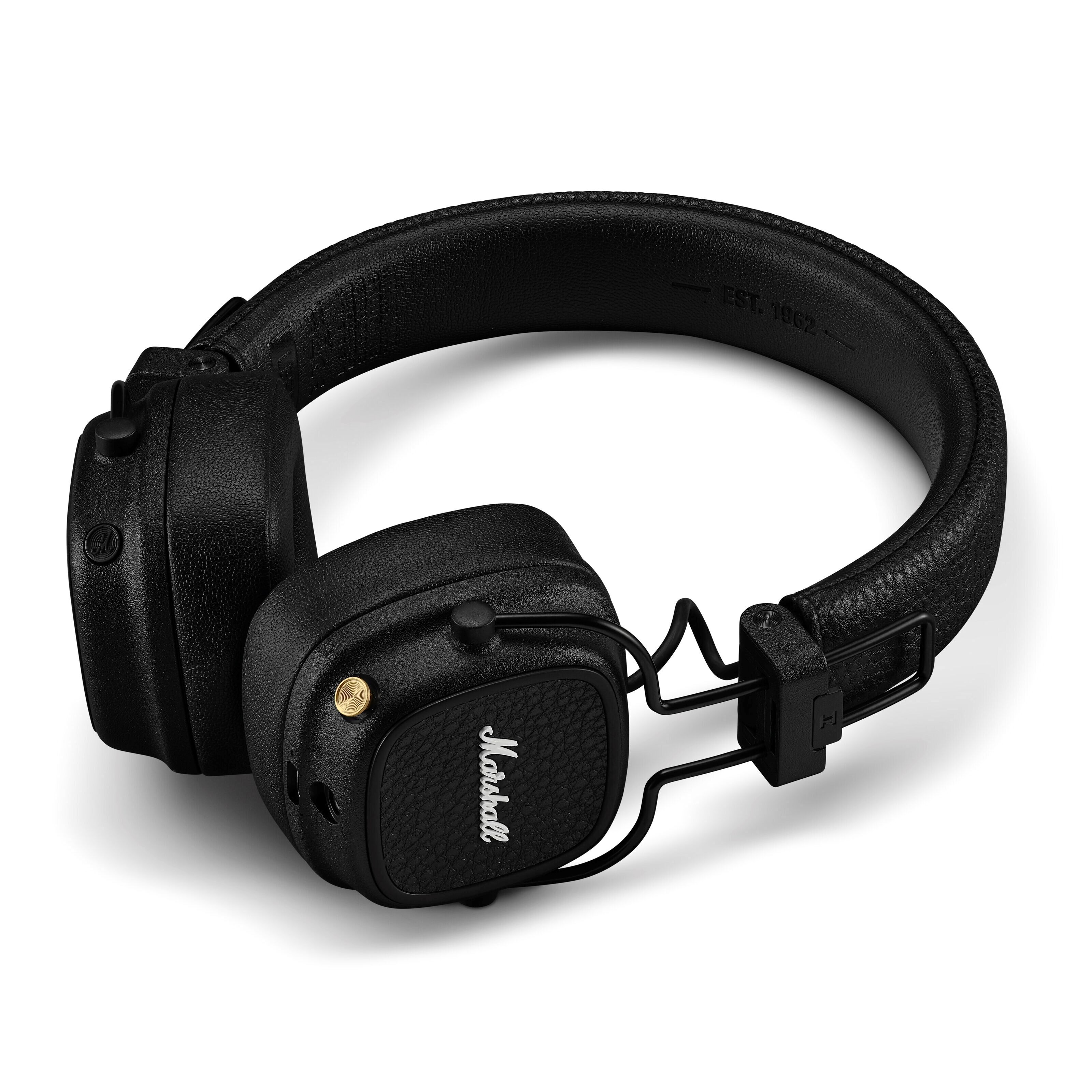 Marshall Major V Trådløse on-ear-hodetelefoner - Svart