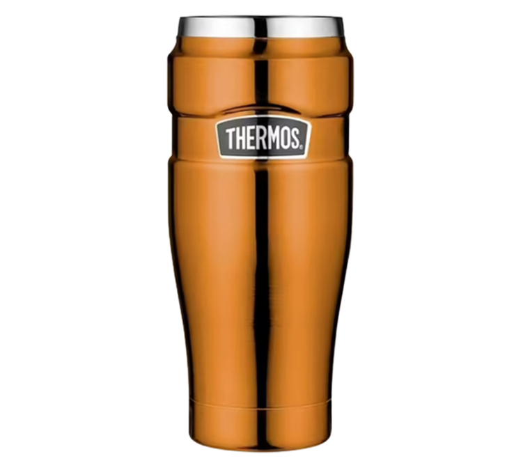 Pack isotherme (Bouteille - Mug - Lunch Box) Stainless King Inox cuivre 47 cl - THERMOS