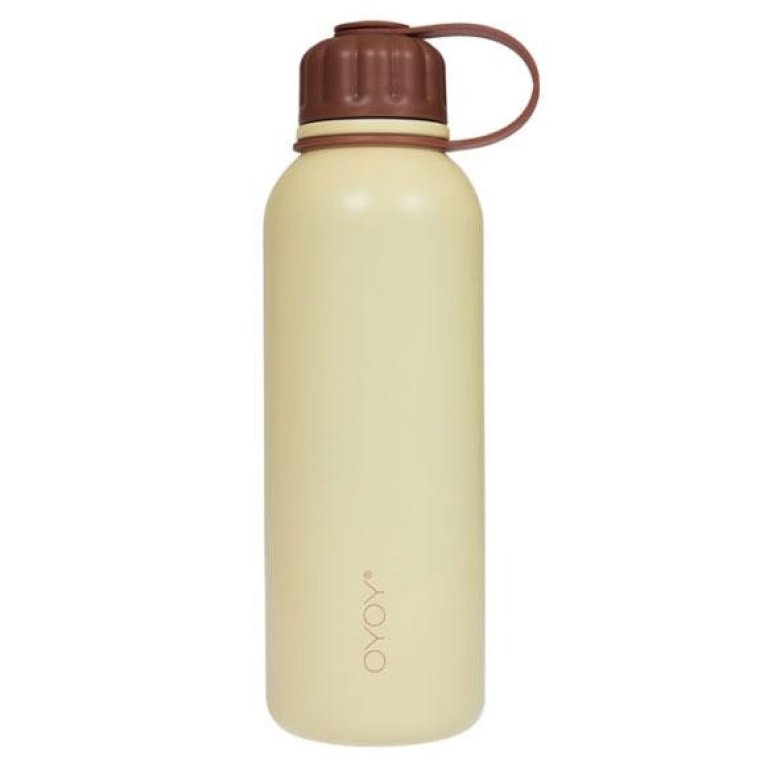 OYOY Pullo Travel Cup thermosfles Butter/Nutmeg