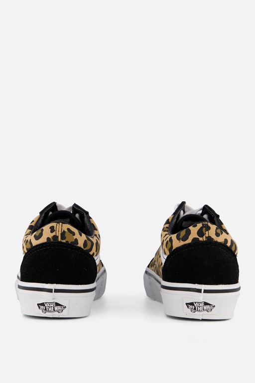Vans Old Skool Animal Sneakers zwart Textiel