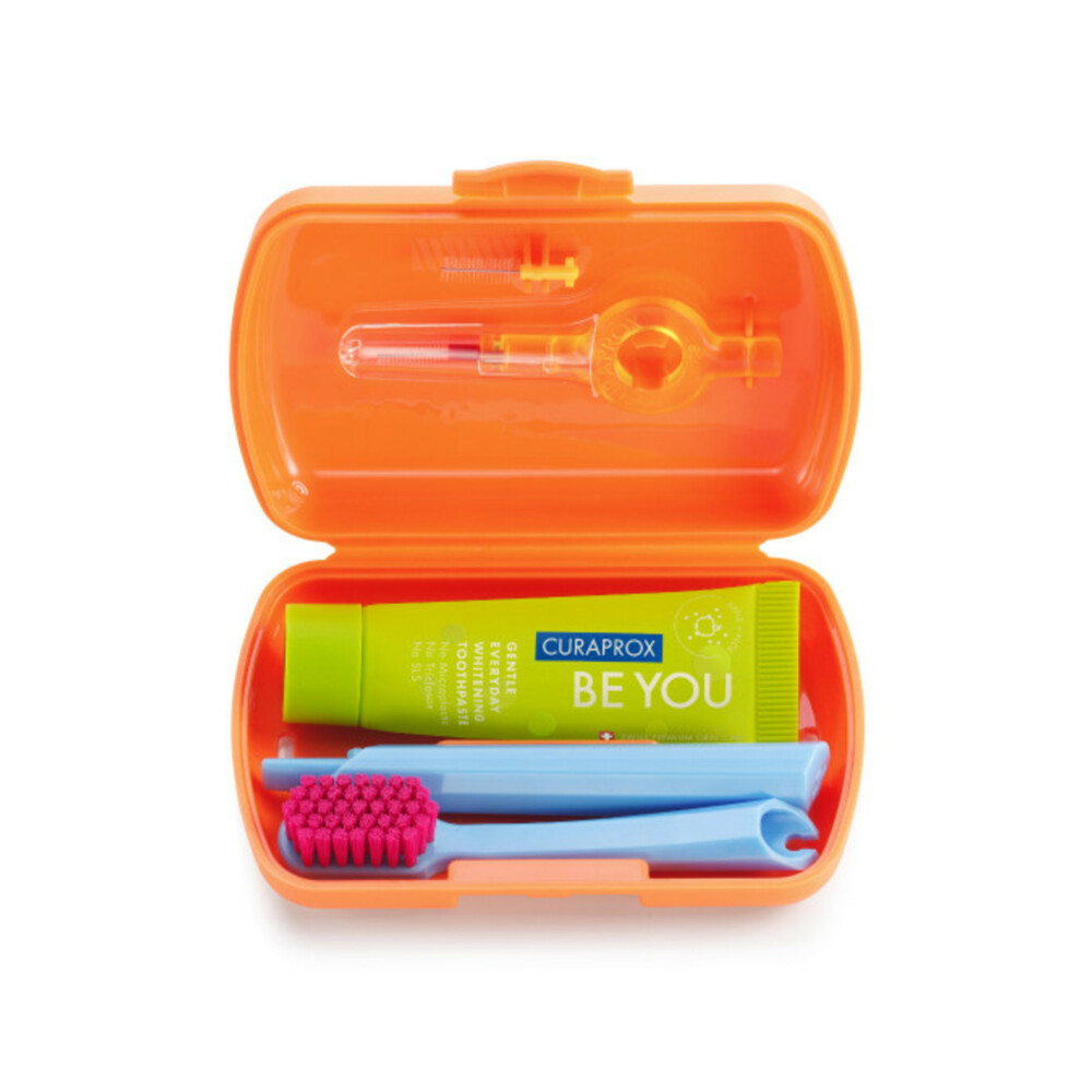Curaprox Reisset Oranje1 set