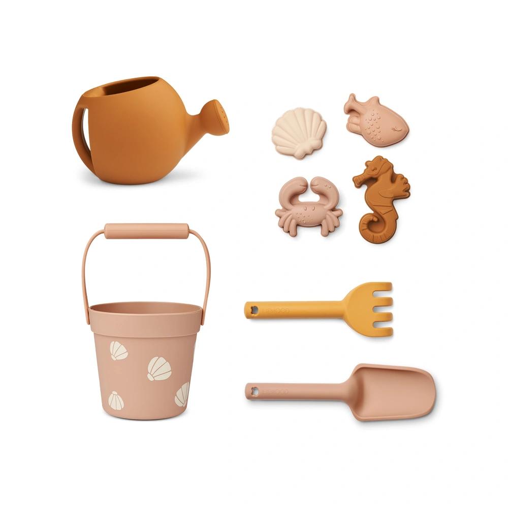 Sandspielzeug FLORENCE - SHELL 8er Set