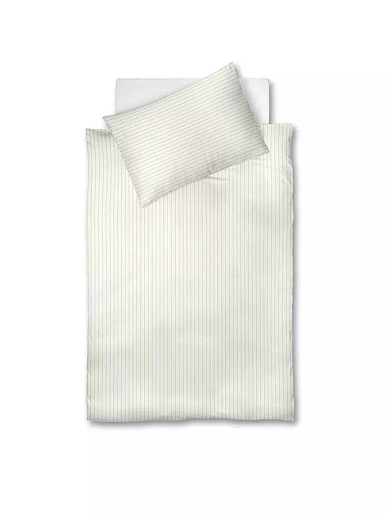 FLEURESSE Damast Bettwäsche Melk 70x90cm / 140x220cm Creme creme