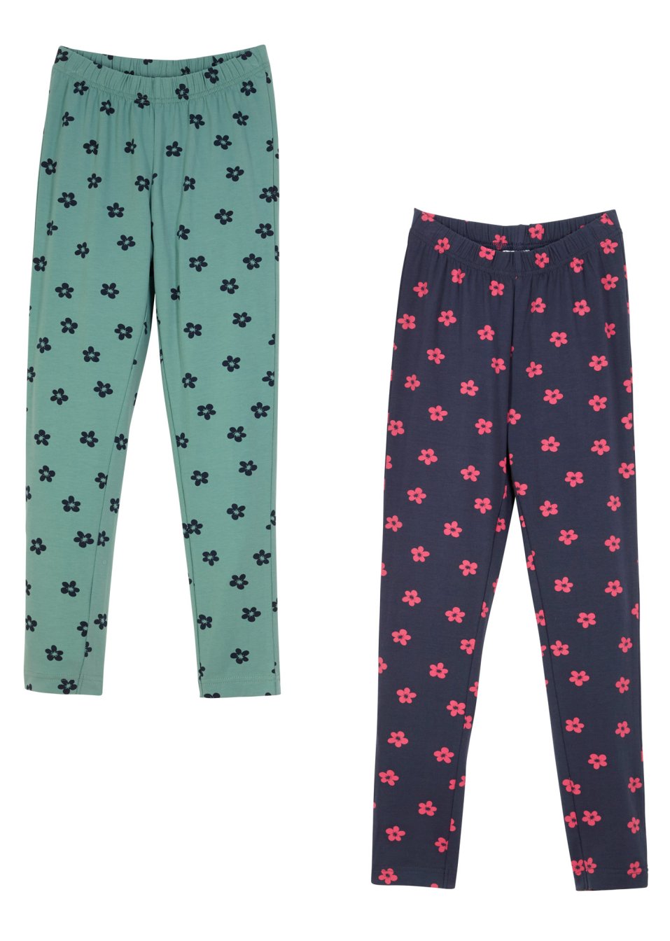 Lot de 2 leggings fille